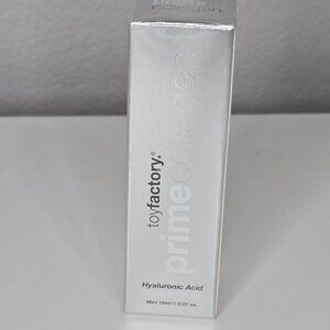 ToyFactory Prime Collagen Makeup Primer Hyaluronic Acid .51 oz New Sealed Box